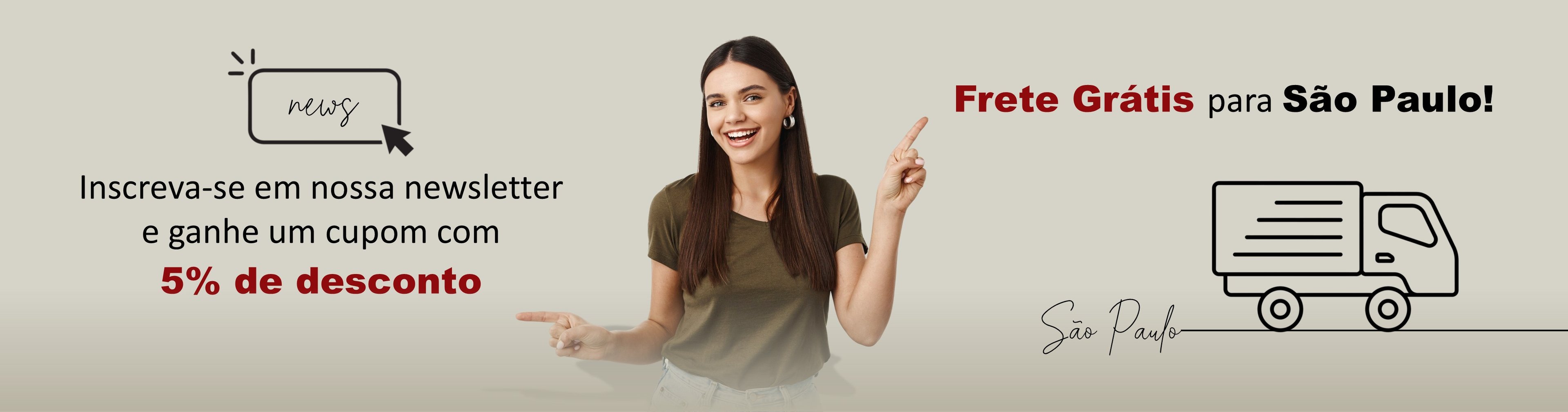 news e frete gratis sp