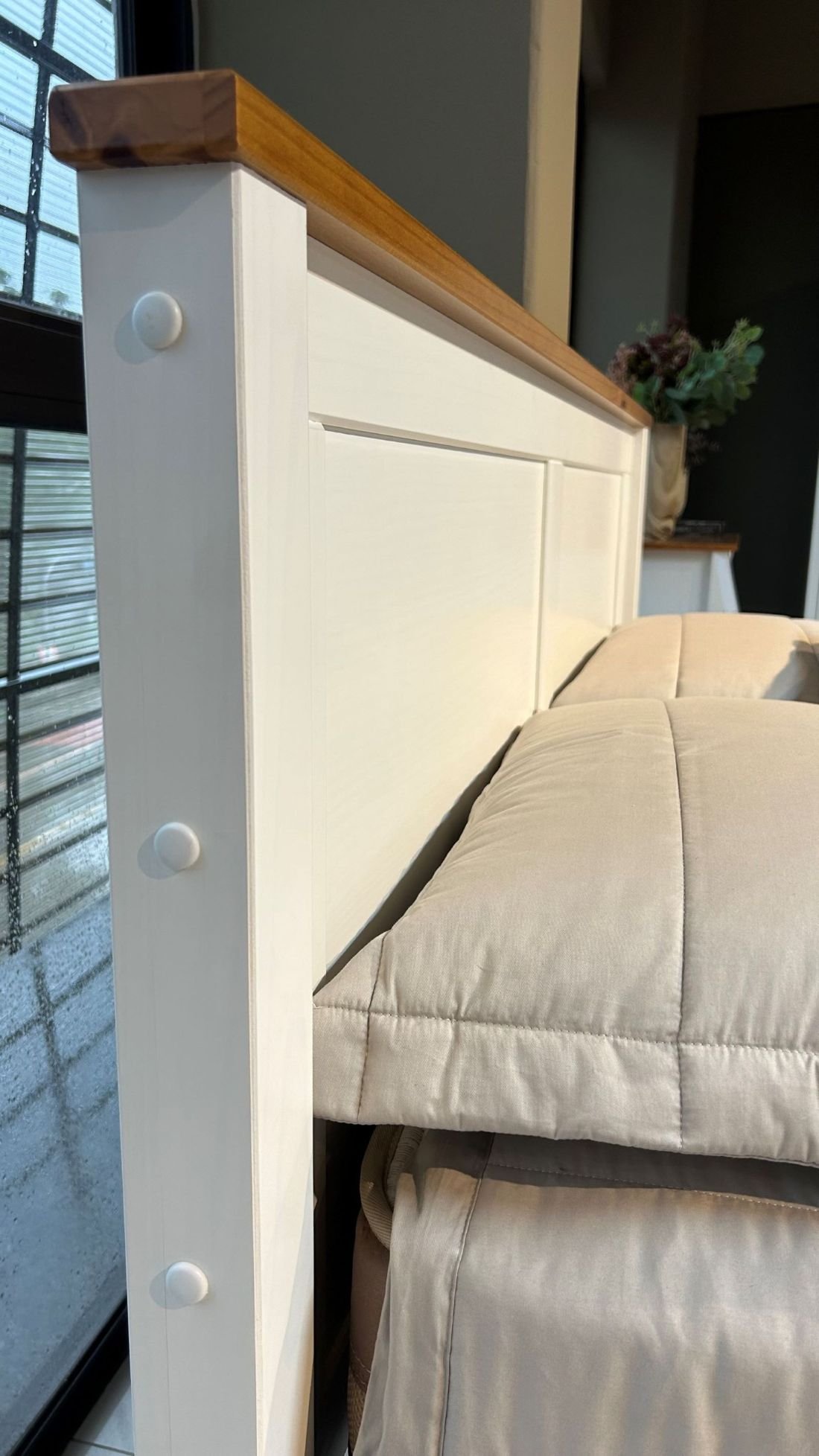 Cabeceira Casal 1,60m Linha Topázio - Finestra Móveis - Madeira